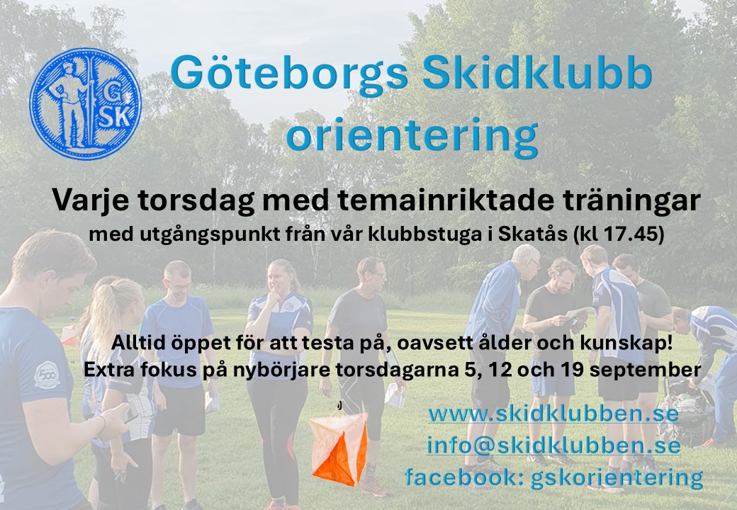 Dags för torsdagsträningar igen – äntligen!!